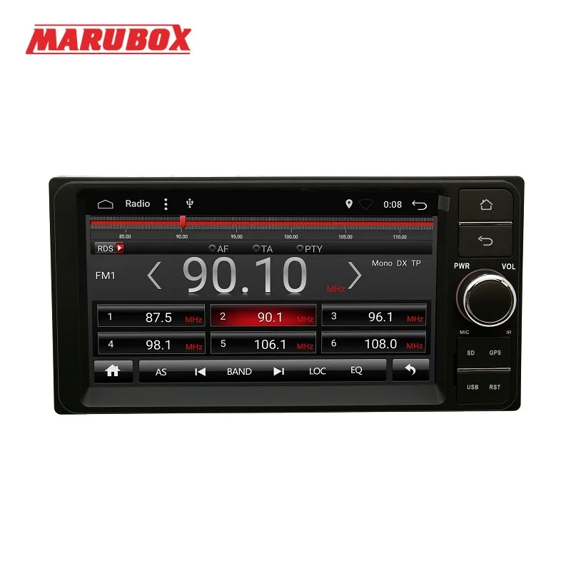 Marubox 7A701DT8 Универсальная магнитола для Toyota на Android 8.1 восьмиядерный процессор Allwinner