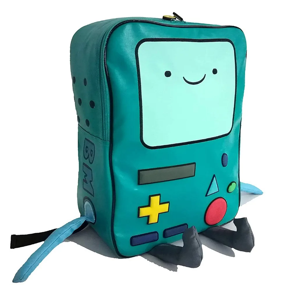 

Free Shipping skybird Adventure Time BMO SchoolBag with Finn and Jake boys and girls Cartoon Network backpack