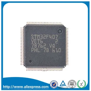 

Microcontroller STM32F407VET6 32-Bit 512K Flash LQFP100 Chip