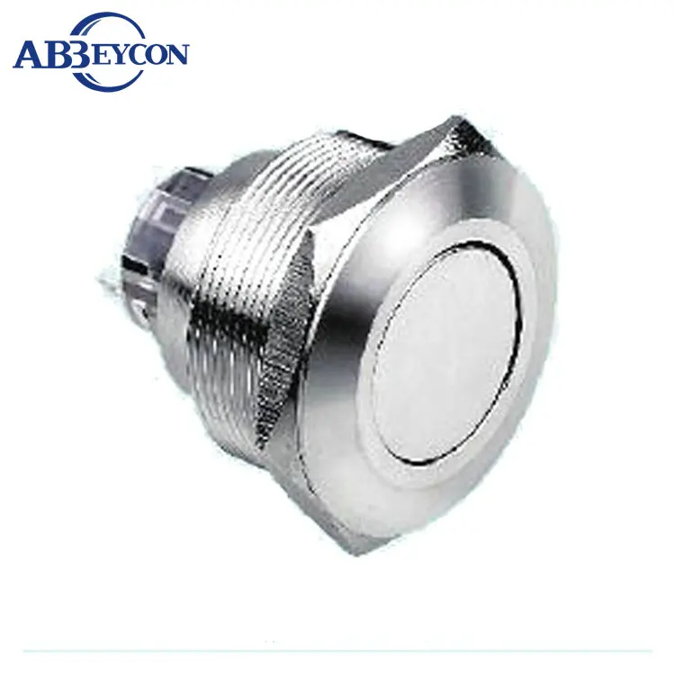 30mm-big-on-off-switch-Push-Button-Switches-latching-metal-stainless ...