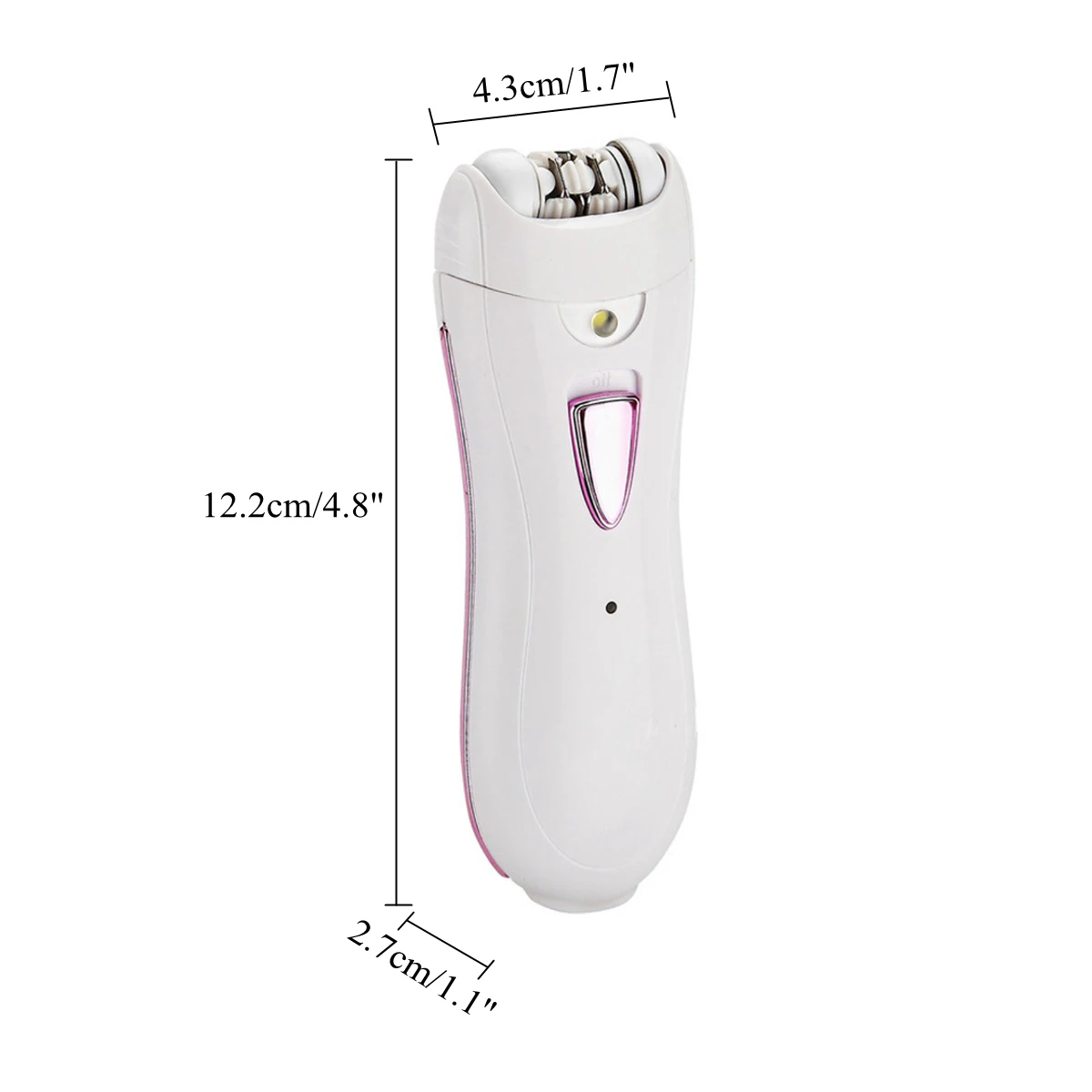 

Female rechargeable Electric Epilator Electric Plucking Epilator Epilation Shaving Underarm Armpit Leg Hair Removal w/Lamp