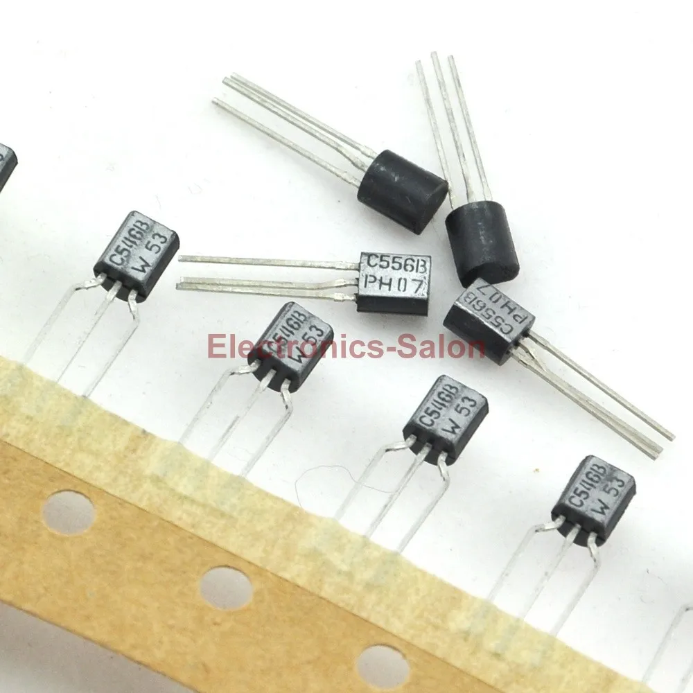 

( 20 pcs/lot ) BC546B & BC556B Audio Transistors, B-C546-B, B-C556-B.