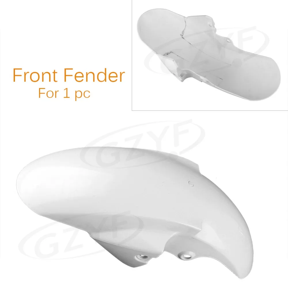 

Unpainted ABS Plastic Front Fender Fit for Yamaha 2003 2004 YZF R6 Injection Mould Motorcycle Fairing Frame Cover Part