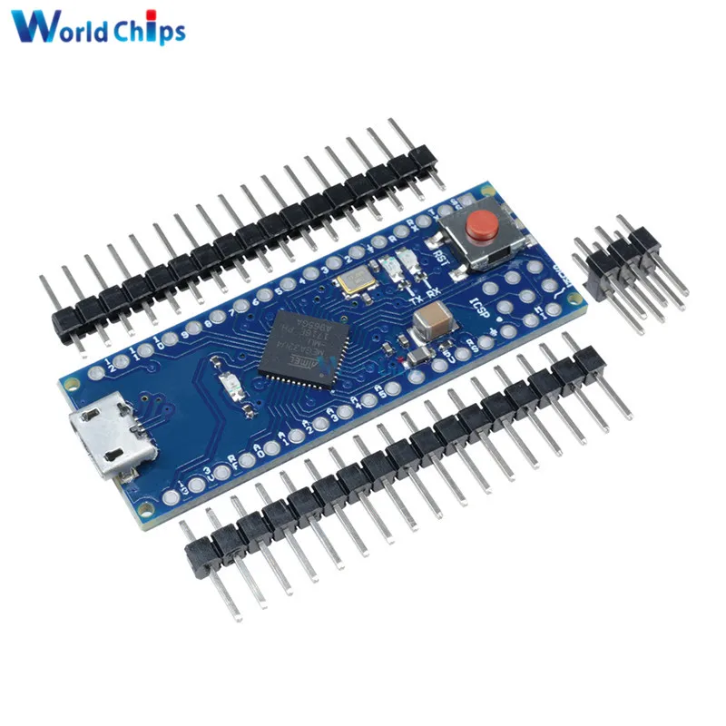 ATmega32u4 5 в 16 МГц модуль расширения DIY KIT микро USB подключение ICSP совместимый для UNO R3 Nano для Arduino заменить Pro