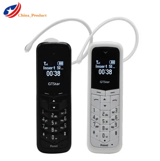 

(Fast Shipping)2pcs/lot GT Star GTStar Brand BM50 Mini bluetooth handset phone 0.66"mini mobile phone earphone dialer
