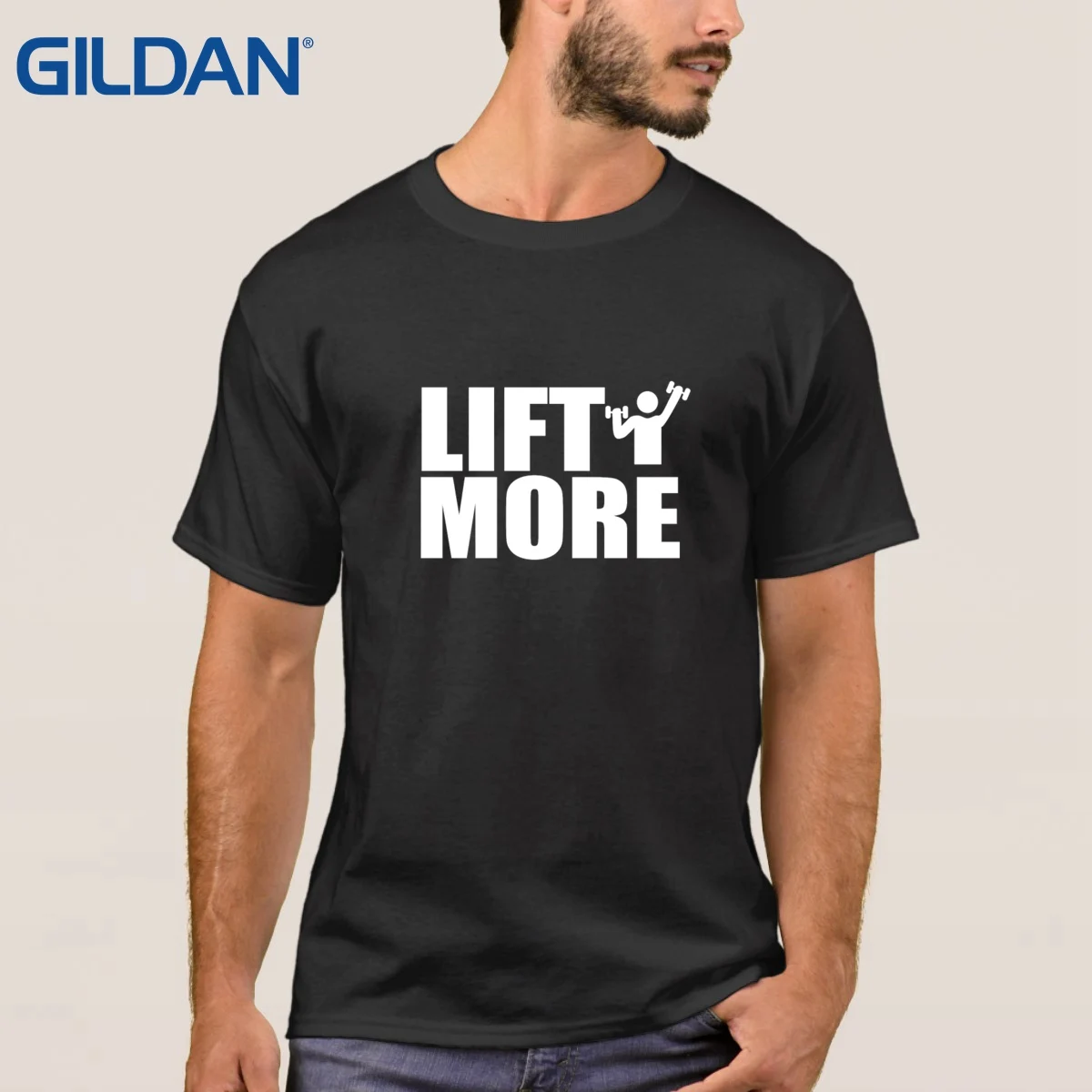 Tee T Shirt Lifting More Than You Lie About Powerlifting T-Shirts New Fashion Black Round Collar Funny | Мужская одежда