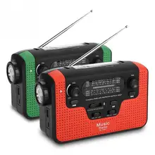 Vbestlife FM/AM/SW на солнечной батарее с заводной рукояткой радио TF Музыка Bluetooth громкой связи солнечное fm-радио портативное радио