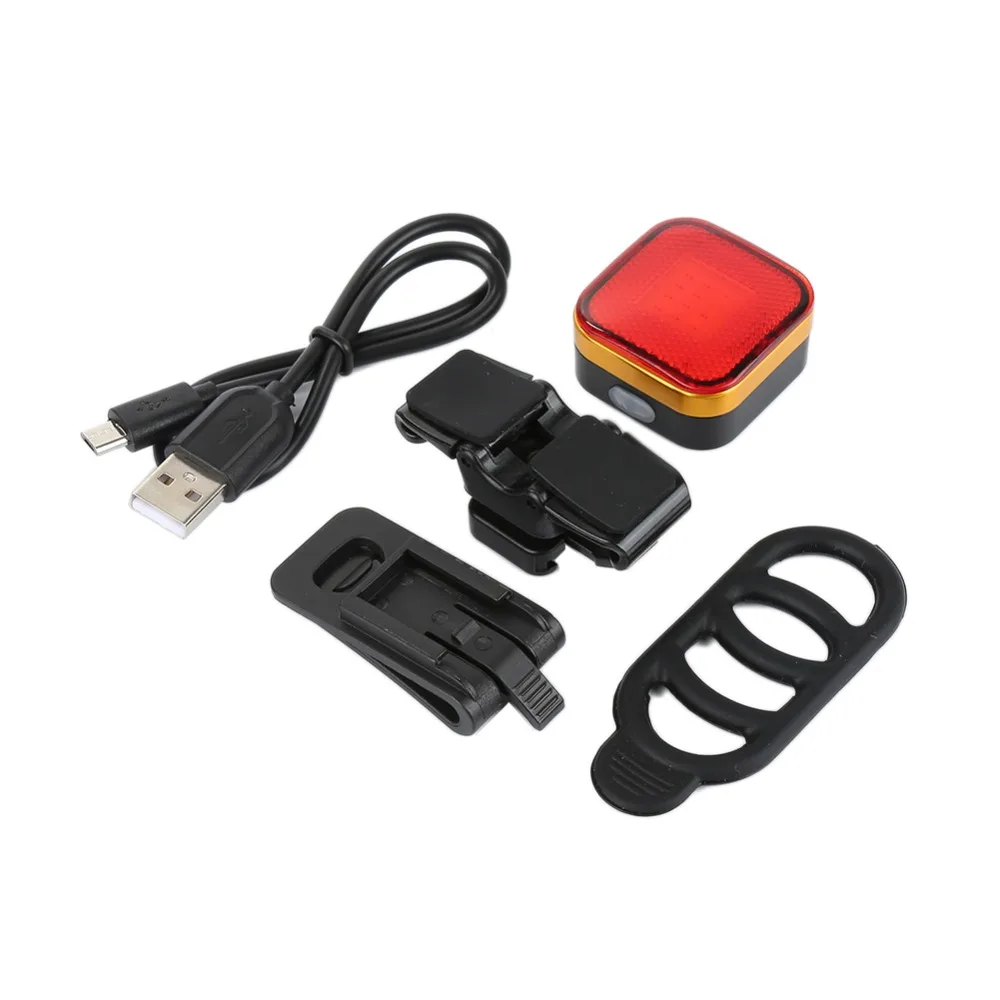 Perfect 2018 New Cycling Light COB LED USB Mountain Bike Tail Light Taillight MTB Safety Warning Bicycle Rear Light Bicycle Lamp 1