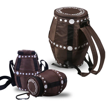 Cosplay&Ware [6]Anime Game Monster Hunter Cosplay Ailu Cat Explosion Barrel Backpack Teenager Student Nylon Zipper Drum Knapsack -Cosplay&Ware anime Shop HTB1fYFiMQzoK1RjSZFlq6yi4VXaV.jpg