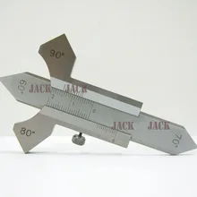 Ручной сварочный шовный датчик WS-30 сварочный осмотр Gage Vernier зажим сварки сварочный датчик