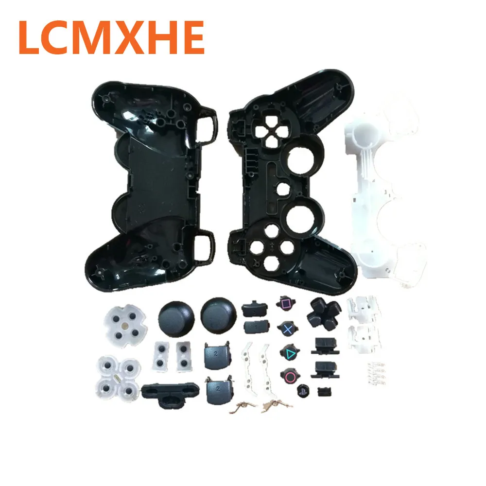 

(1~10set) Full set 30in1 gamepads joystick Housing Case Shell with all Buttons kits for Playstaion 3 PS3 original Controller