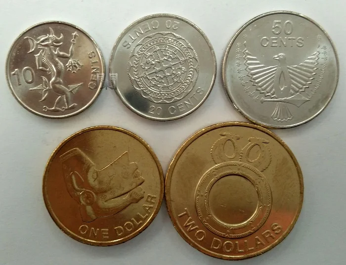 

5 PCS SET Solomon Islands ,100% Real Comemorative Coin,Original Collection