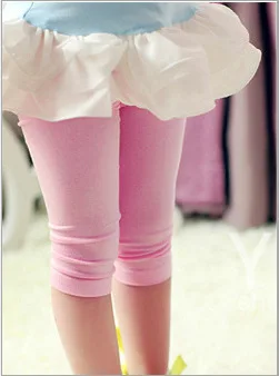 Girls Pants Summer Short Leggings for Children
