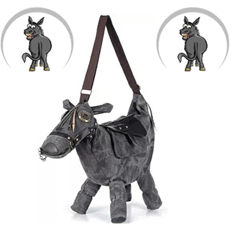 

2019 Bag Women Shoulder Bags Canvas Creative Tide Small Donkey Style Individual Women Zipper Solid Bag Versatile High Quality