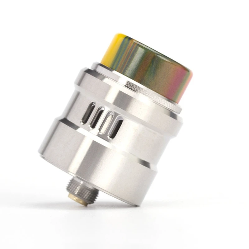 Coil Father Classic RDA Atomizer 24mm Diameter 810 Resin Drip Tip For 510 Thread Electronic Cigarette Box Mod