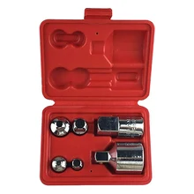 6 шт. многофункциональная розетка Редуктор комплект Воздушный ударный адаптер конвертер для гаечных ключей и трещоток