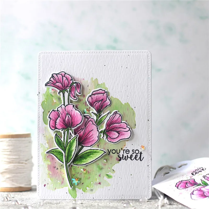

Naifumodo Flower Metal Cutting Dies for DIY Scrapbooking Stamp and Die Leaves Clear Stamp Card Making Crafts Dies New 2019