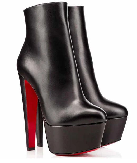 boots with red bottoms cheap online