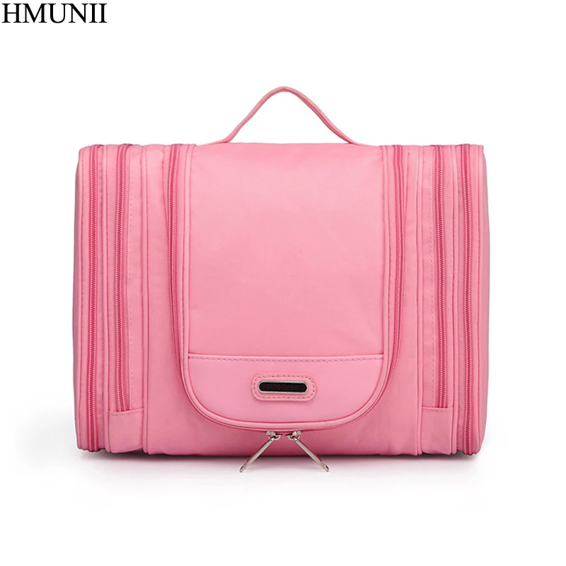 Дешево HMUNII Брендовые мужские косметичка Professional Make up Artist Make up Brush beauty Bag Travel Organizer дорожная косметичка B1 41