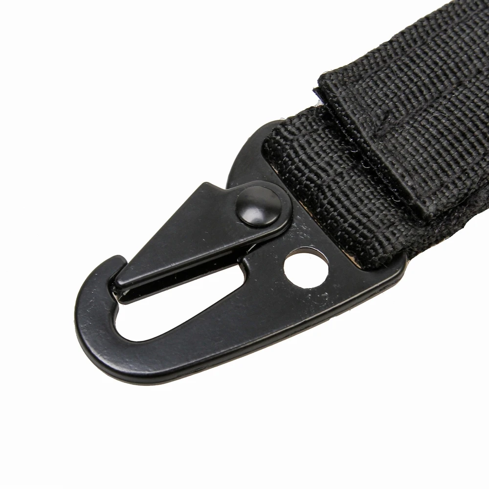 2 шт. Molle Sling Clips Quick Release лямки подвесная система ремень многофункциональная тактическая пряжка нейлоновый крюк брелок аксессуар