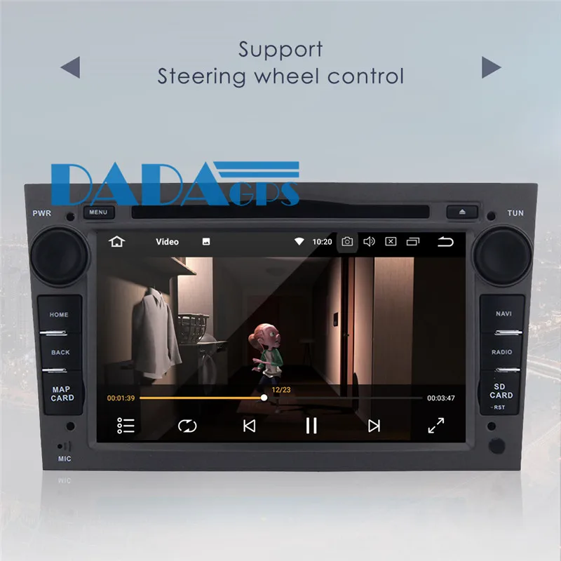 Cheap 2 din Android 8.0 4GB 7.1 2GB Car Radio DVD Player GPS Navi for Opel Antara Combo Meriva signum Multimedia Stereo Headunit Audio 4