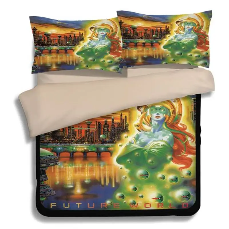 

Custom Own Design bedding set birthday gift twin full queen size hot sale