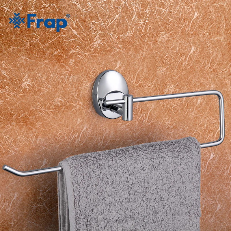 Frap 1 Set Modern Style Ring Wall Mount Towel Ring Bathroom Accessories