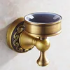 Porte-brosse de toilette Antique Bronze laiton massif cuvette de toilette brosse propre céramique salle de bain accessoires WC Borstel brossé 3709F ► Photo 3/6