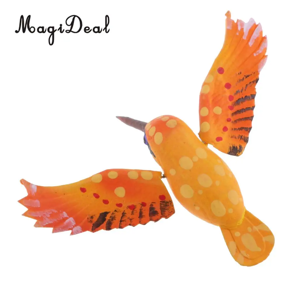 MagiDeal Artificial Lifelike Insects Model Cicada Figurines Home Garden Art Craft Decor DIY Tree Decor Kids Play Toy 