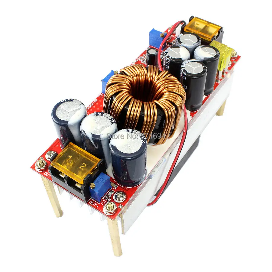 1500W 30A Voltage Step Up Converter Boost CC CV Power Supply Module GS 1500W 30A Voltage Step Up Converter Boost CC CV Power Supply Module GS