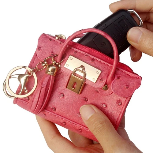 Супер Мини модные сумки, модель, монета, Женский кошелек-клатч, кошелек для мелочи, Дамский ключ, кошелек, женский кошелек для монет, сумка, 20 - Цвет: Melon red