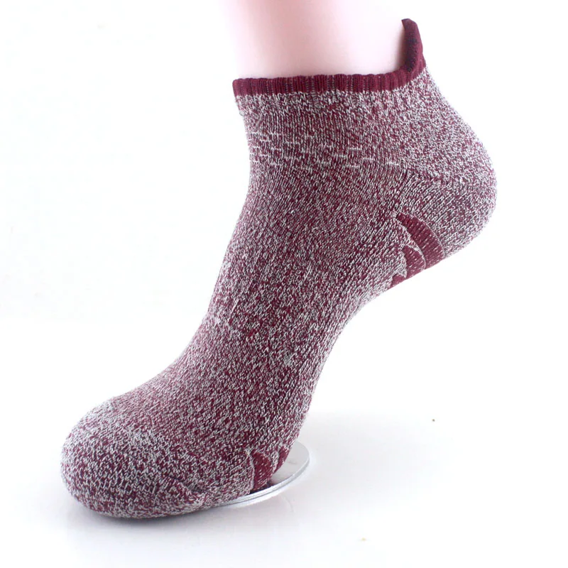 Высокое качество, хлопковые короткие носки, мужские быстросохнущие спортивные носки, для отдыха, компрессионные, профессиональные, дышащие, короткие, Meia, 5 цветов