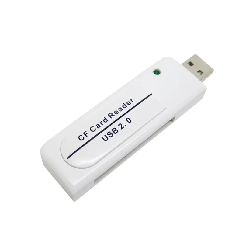 Высокое качество высокоскоростной USB2.0 устройство считывания SF карт компактный адаптер для флэш-карт Поддержка Windows 98/98SE/ME/2000/XP/2003, Linux 2,4