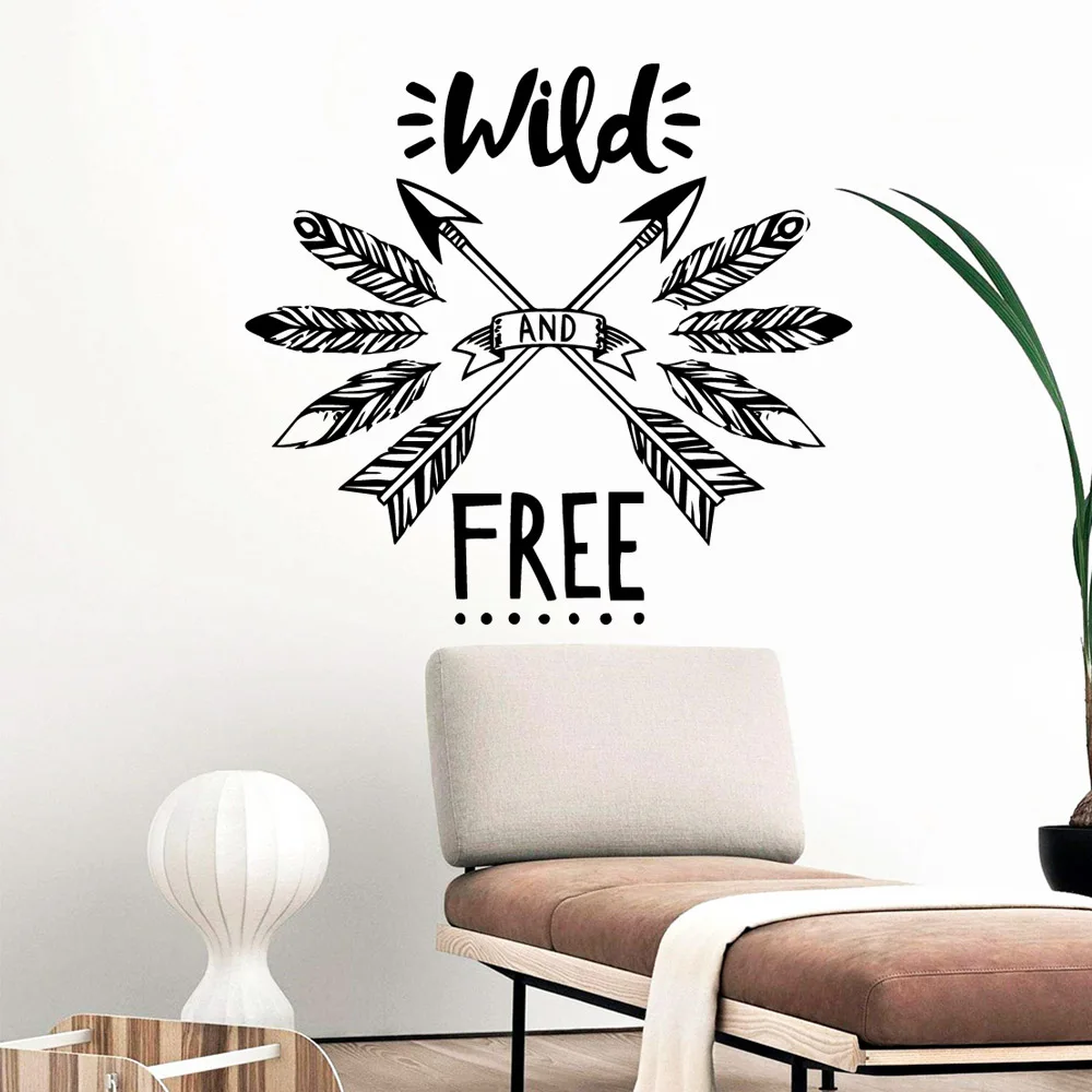 

European-Style wild free arrow Stickers Home Decoration Nordic Style Home Decoration For Boys Bedroom Decals Art Mural