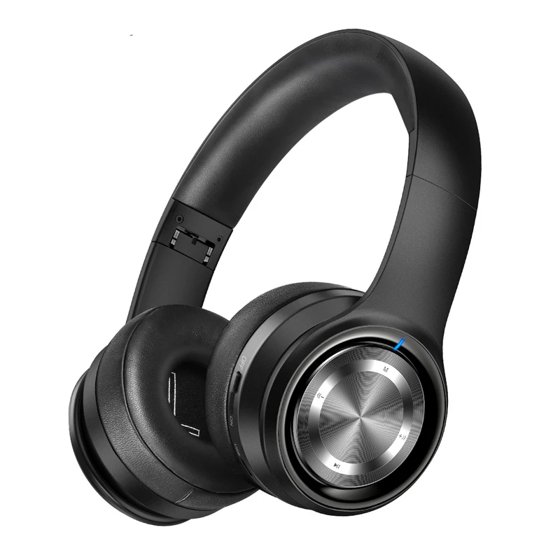 Розово золотистые наушники Беспроводной Bluetooth 4 0 Встроенный микрофон мягкие Шум