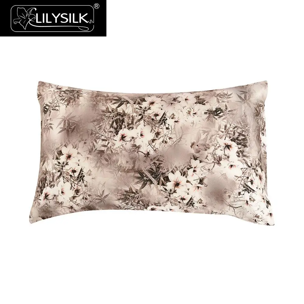 Lilysilk Pillowcase Envelope Closure 16 Momme Terse Silk 100 Pure