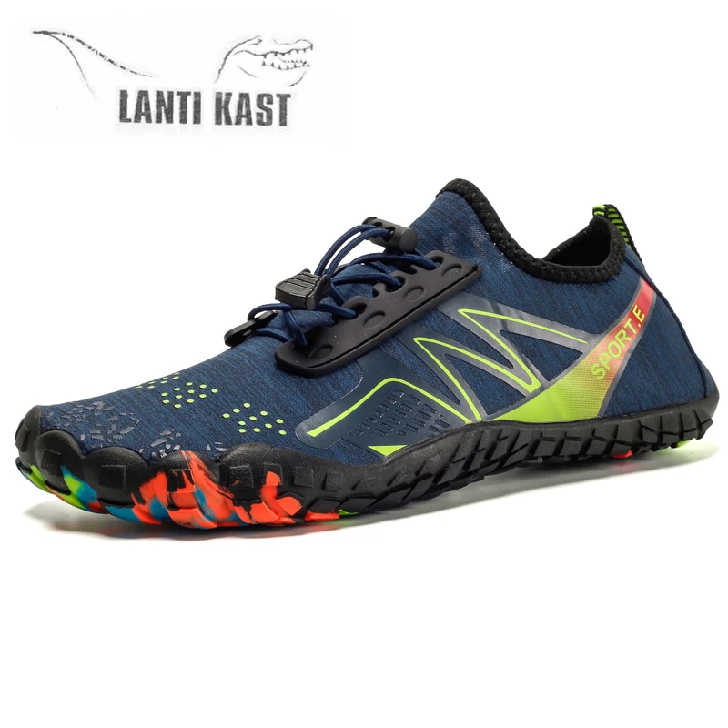 أحذية ماء الرجال أكوا الشاطئ الأحذية زائد حجم السباحة حافي القدمين في الهواء الطلق الصنادل المنبع خفيفة الوزن النساء البحر الغوص رياضة الرج...