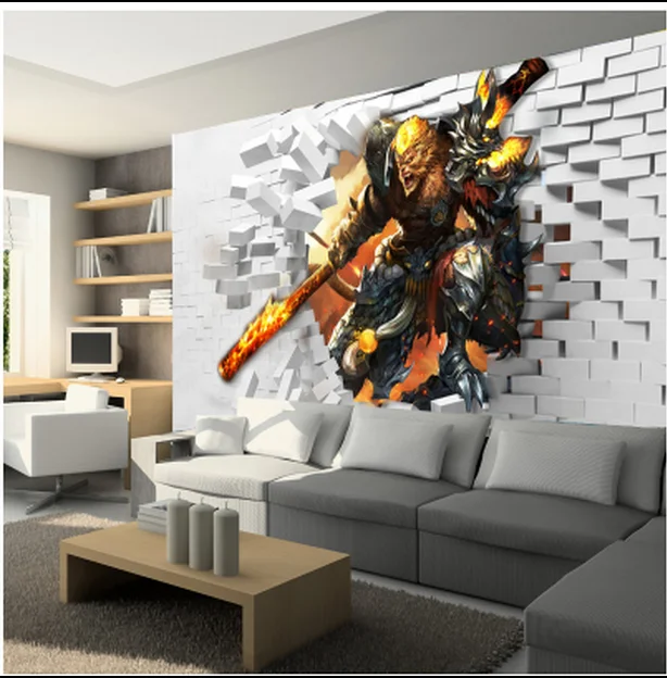 Game Room Wall Murals Game Room Wall Murals