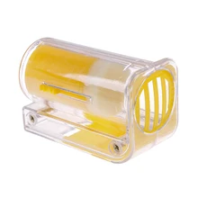 Садовый пчеловод пластиковый Одноручный маркер для бутылки Плунжер плюшевый пчеловод инструмент королева ловушка для пчел пчелиная матка маркировщик Ловец