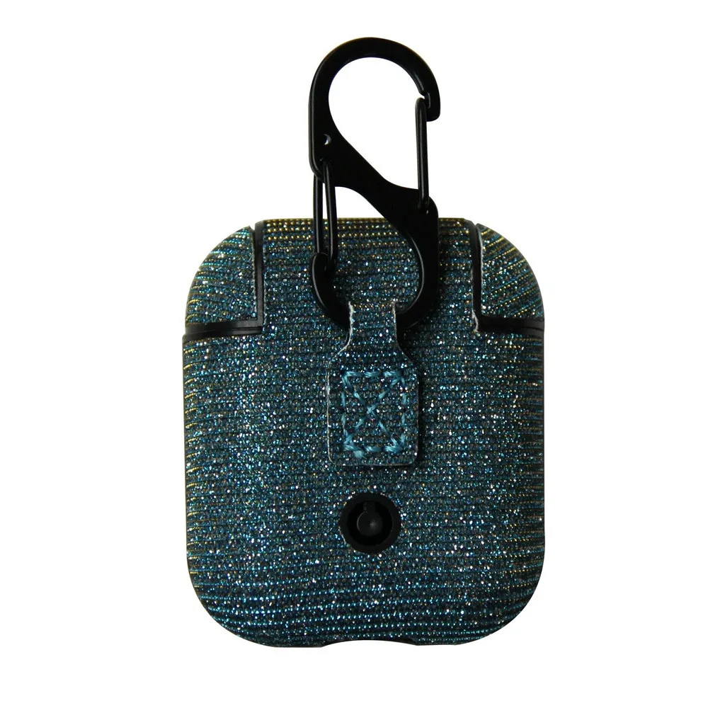 For Apple Bluetooth Wireless Earphone Glitter Sparkle Stars Bling Case Cover Skin Case Cover Skin for Apple AirPods 1th
