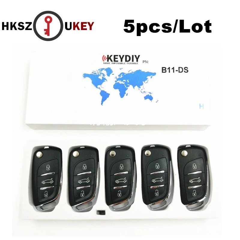 HKSZUKEY 5 шт./лот, B11 KEYDIY KD900/KD900+/URG200 Ключевые программист серии B дистанционное управление DS stytle