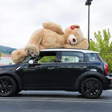 200CM 78''inch giant stuffed teddy bear soft big large huge brown plush stuffed soft kid children doll girl christmas gift pink cartoon teddy bear plush toy stuffed bear huge 200cm soft doll fillings toy hugging pillow christmas gift b2807
