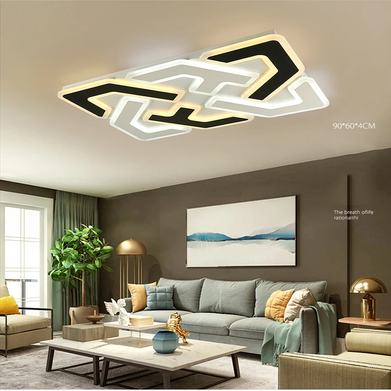 

Ultrathin Surface Mounted Modern led ceiling lights for living room bedroom Study Room lustres de sala Ceiling Lamp Fixtures