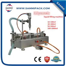 Высококачественная полностью пневматическая жидкость машина для наполнения шампуня, геля для ванны, минеральной воды, соевого молока и т. Д