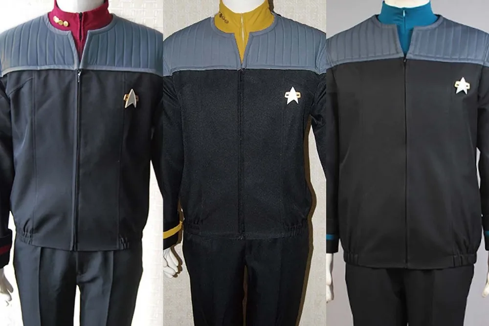 Star Trek First Contact captain Starfleet uniform cosplay costume custom made
