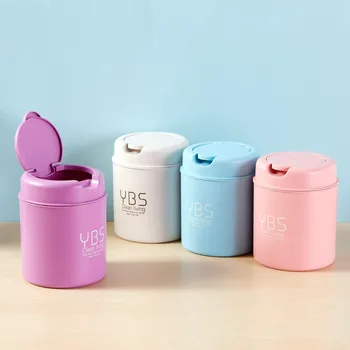 

OTHERHOUSE Mini Trash Bin Desktop Trash Can Table Dustbin Waste Bin With Lid Paper Basket Home Ofiice Garbage Storage Can Bin