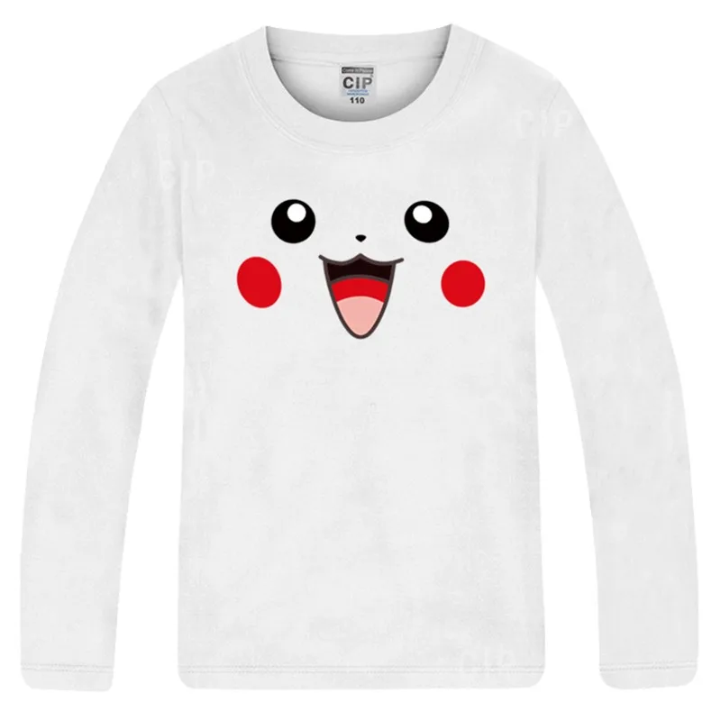 boys pokemon t shirt blank ruffle raglan shirts bape kids anime pikachu girls top wholesale summer clothes kids tee02