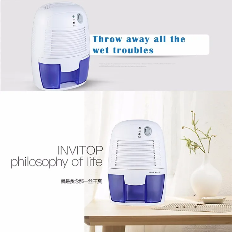 XROW-600A мини домашний Осушитель воздуха Осушитель тихий подвал осушитель сушилка для одежды абсорбер 1Л емкость 1 шт