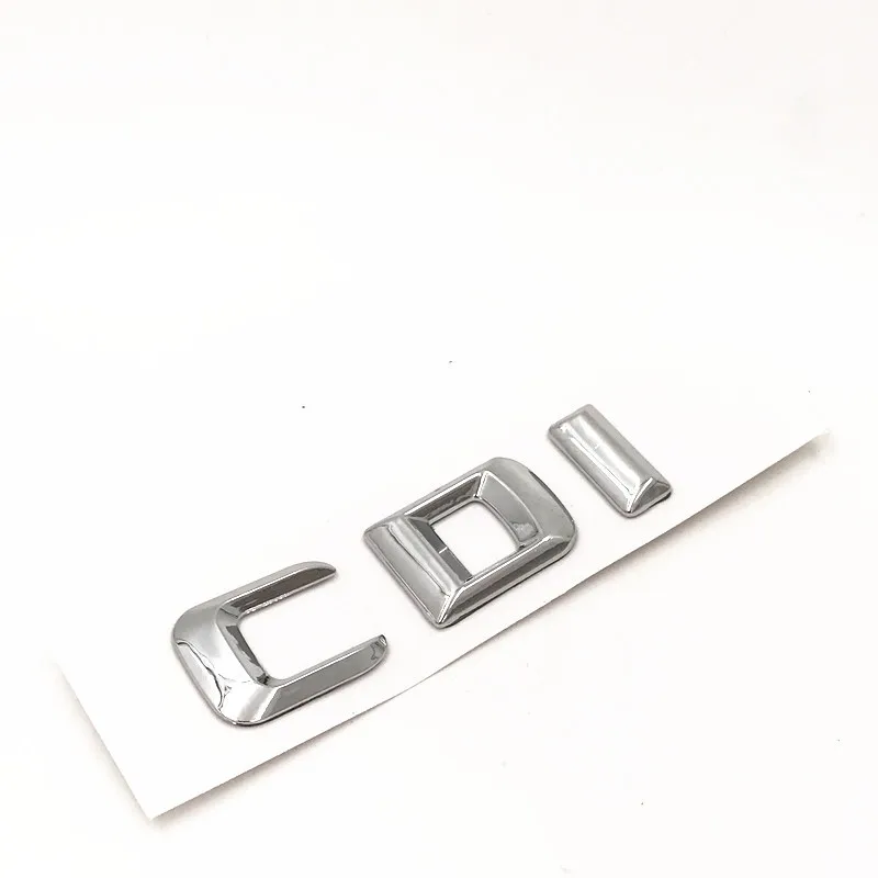 Эмблема АБС для Mercedes Benz C/E/CLS CDI мл гофрированных оцинкованных TDI AUDI 4matic задний багажник слова из букв Наклейка эмблемы наклейки