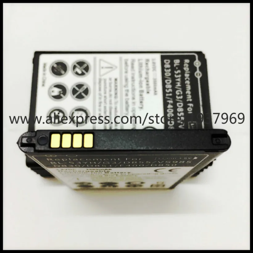Для LG G3 батарея BL53YH BL 53YH сменная для D855 F400S/K/L D830 D850 VS985 батарея|battery for|battery for lgbattery lg